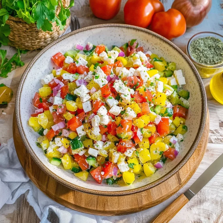 Hüttenkäse Salat: Proteinreich und in 10 Minuten fertig
