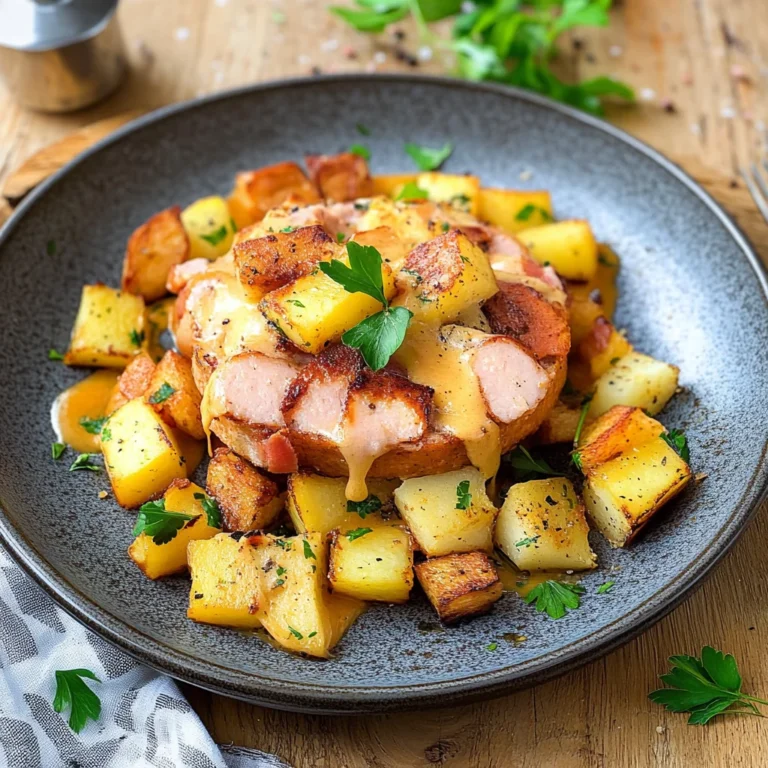 Kartoffel-Leberkäse-Pfanne: Herzhaft und köstlich für dich
