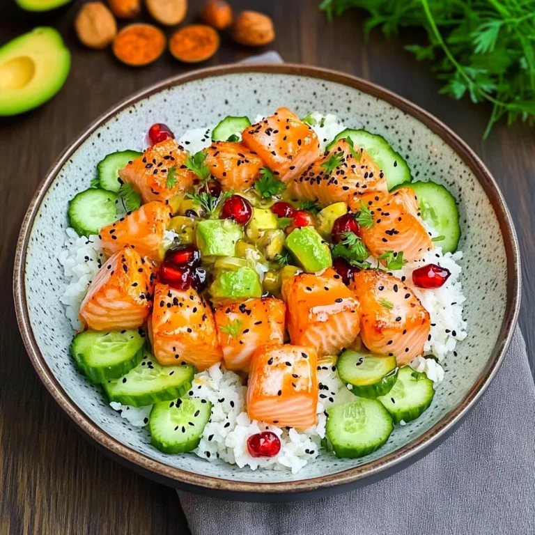Lachs Bowl mit Reis: Gesund und köstlich genießen