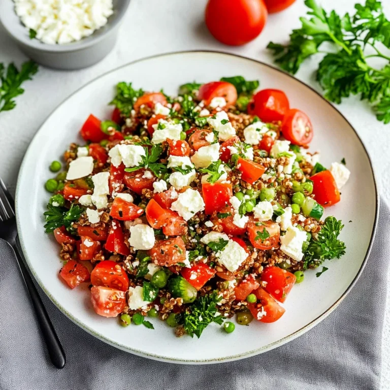 Linsensalat mit Feta: Blitzschnell und köstlich!