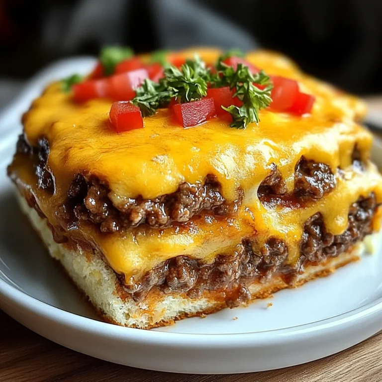 Low Carb Cheeseburger-Auflauf: Herzhaft und lecker genießen