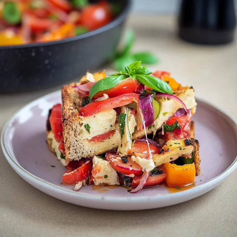 Mediterraner Schichtsalat zum Grillen: Frisch und lecker