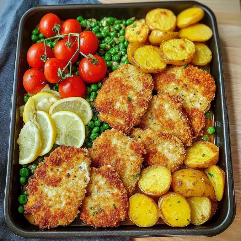 Panierte Parmesan Hähnchenschnitzel: Knusprig und gesund