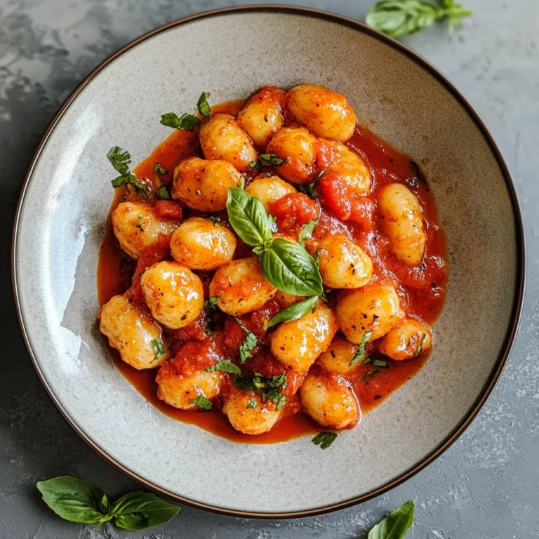 Paprika-Sahne-Hähnchen mit Gnocchi: Cremig und köstlich
