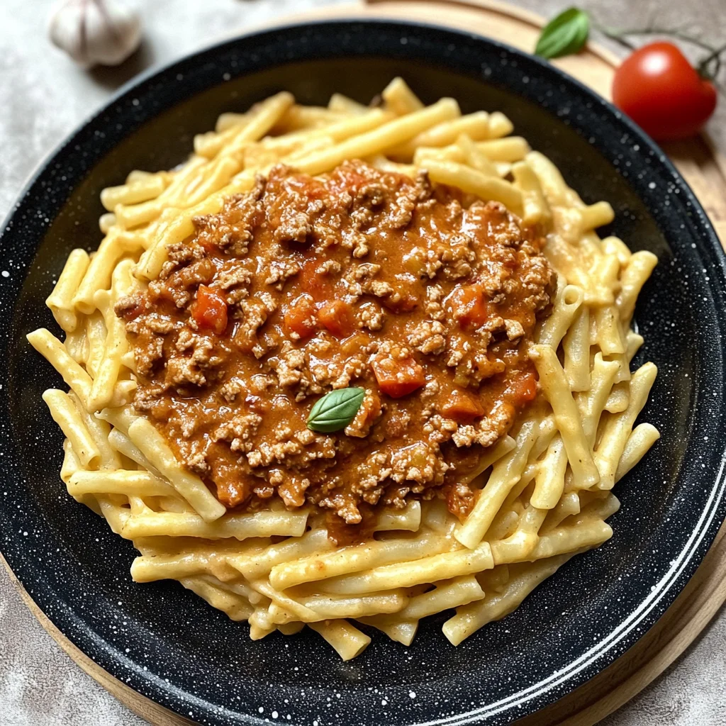 Pasta mit Hackfleischsoße: Herzhaft und köstlich genießen