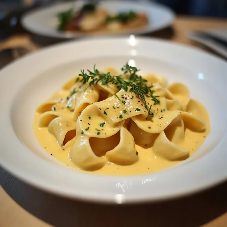 Schnelle Käse Sahne Soße für Nudeln: Cremig und lecker