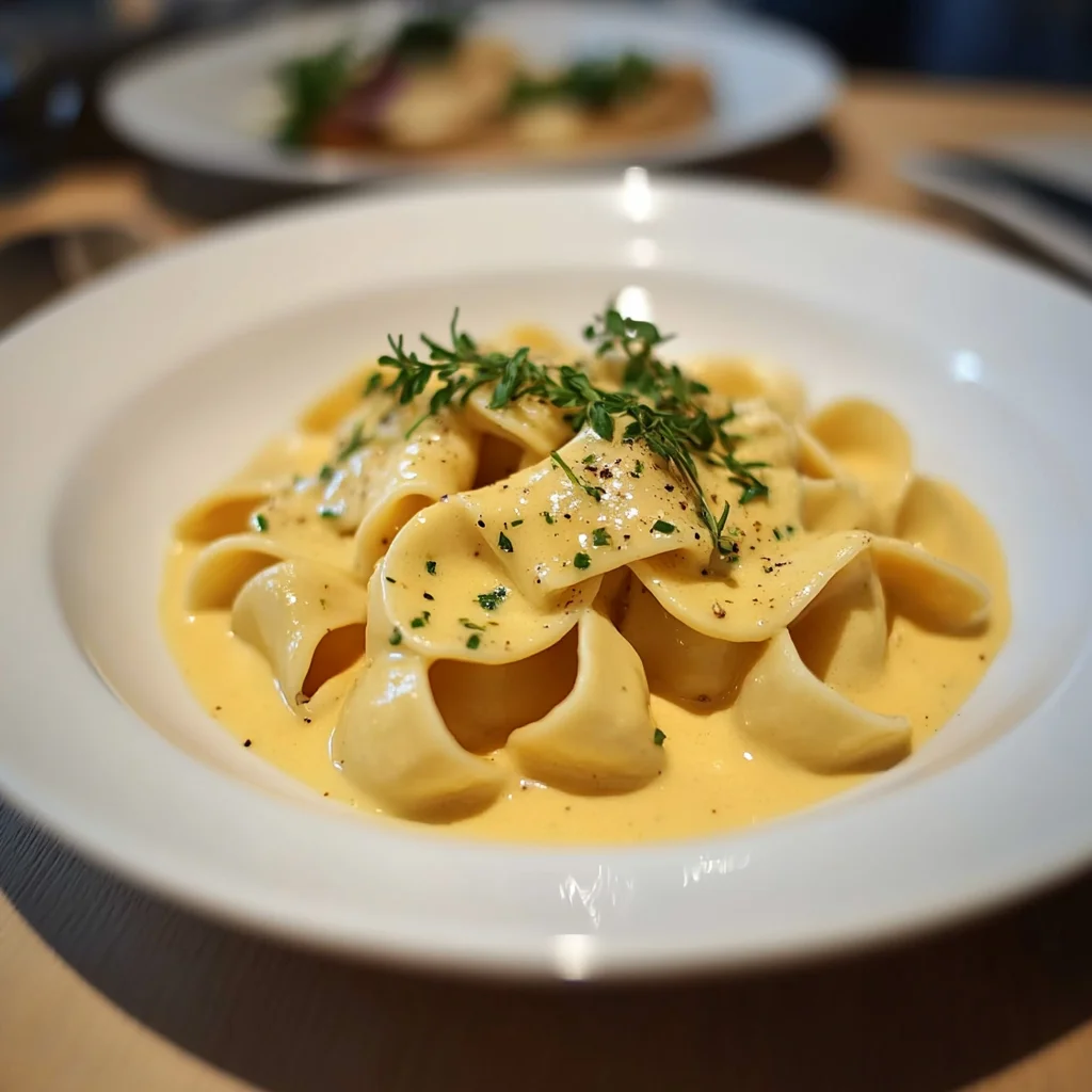 Schnelle Käse Sahne Soße für Nudeln: Cremig und lecker