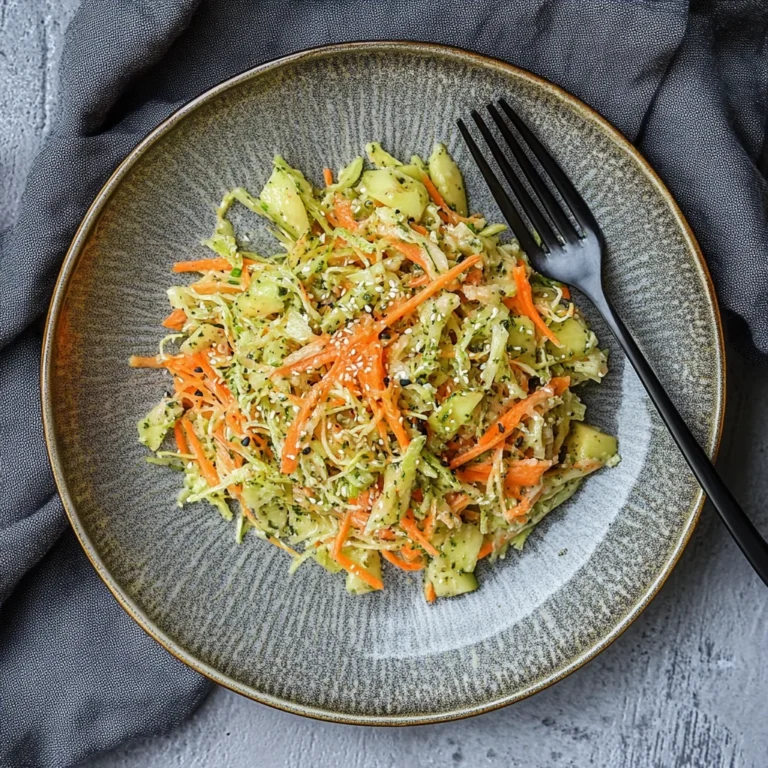 Spitzkohlsalat mit Möhren: Einfach erfrischend und knackig