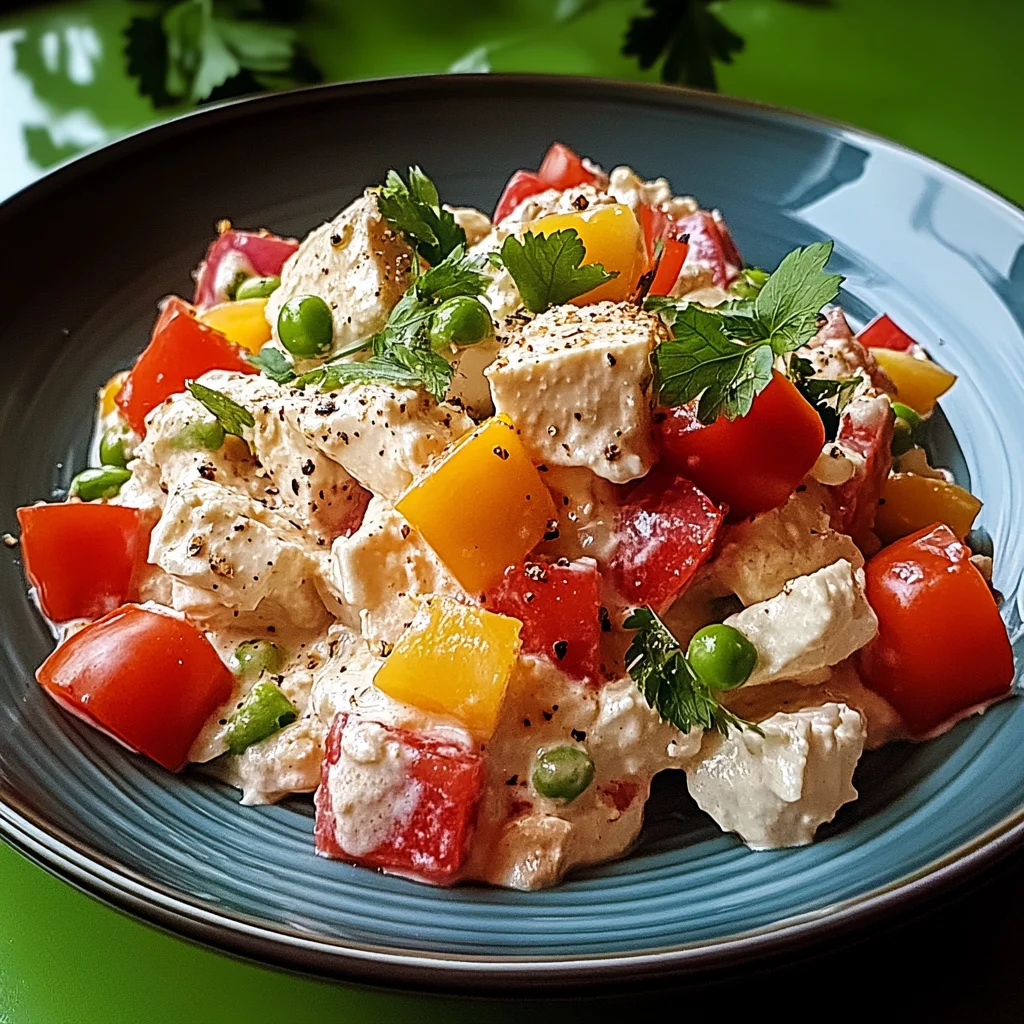 Thunfisch-Hüttenkäse-Salat: Erfrischend und proteinreich