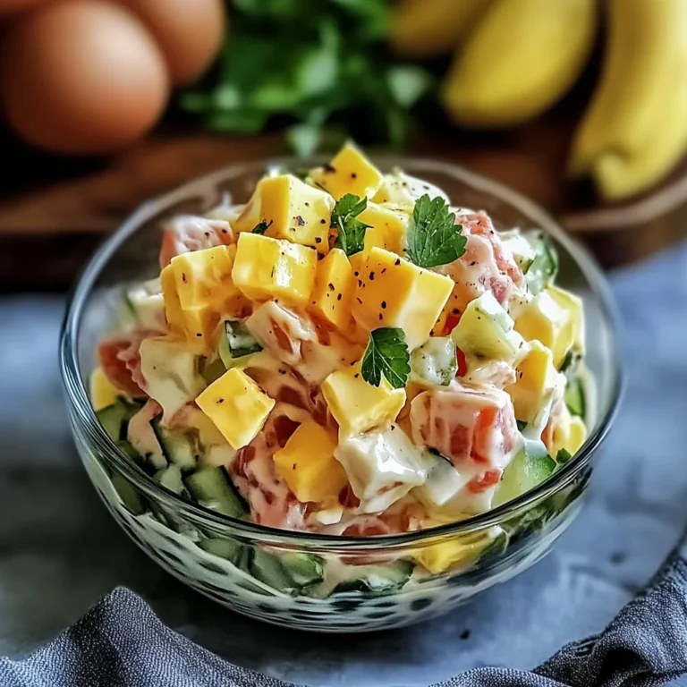 Thunfischsalat mit Ei und Gurke: Schneller Genuss für jed…