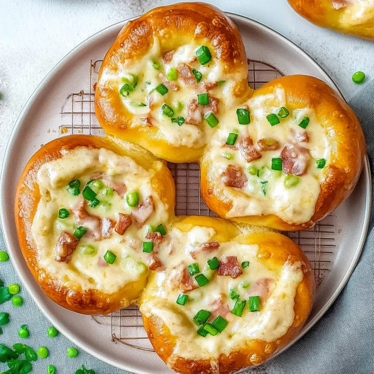 Überbackene Brezeln mit Schinken & Käse: Herzhaft lecker!