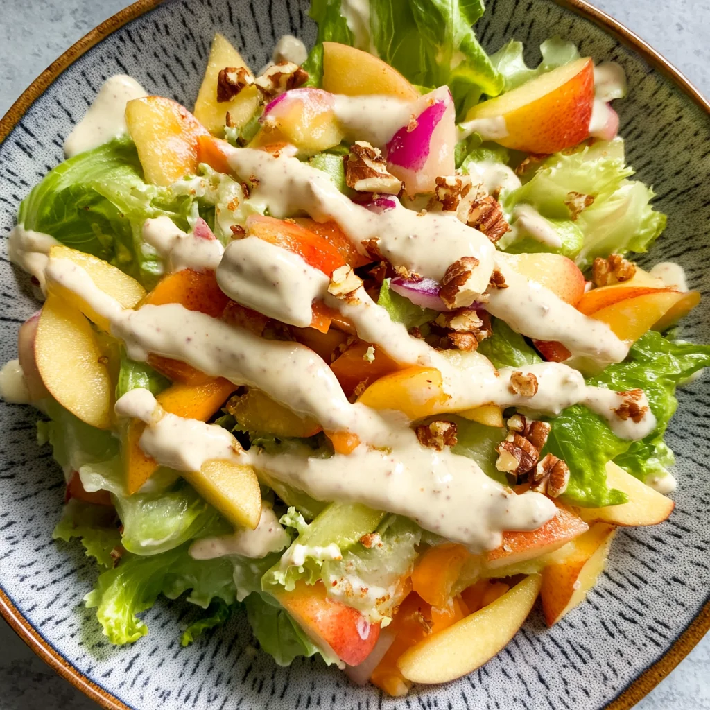 Chinakohl-Apfel-Salat mit veganem Joghurtdressing: Erfris…