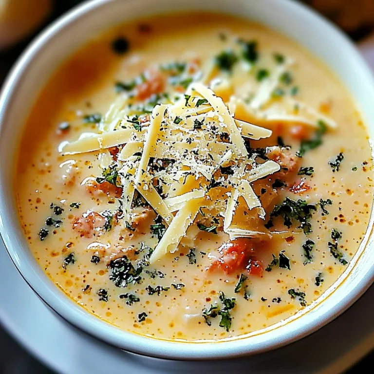 Cremige Crock Pot Hähnchen Parmesan Suppe: Wärmender Genuss
