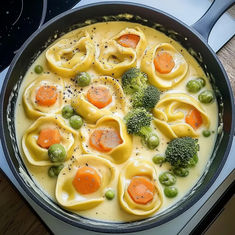 Cremige Gemüse-Tortellini Pfanne für den Sommer: Genuss pur
