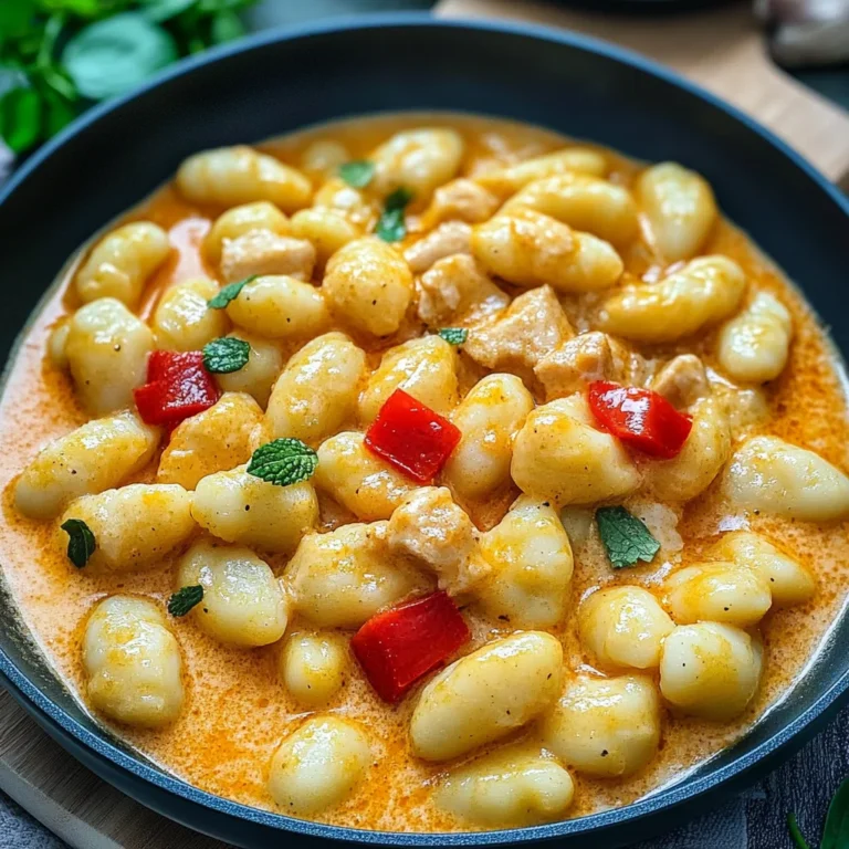 Cremige Gnocchi-Pfanne mit Hähnchen: Ein Genuss für alle …