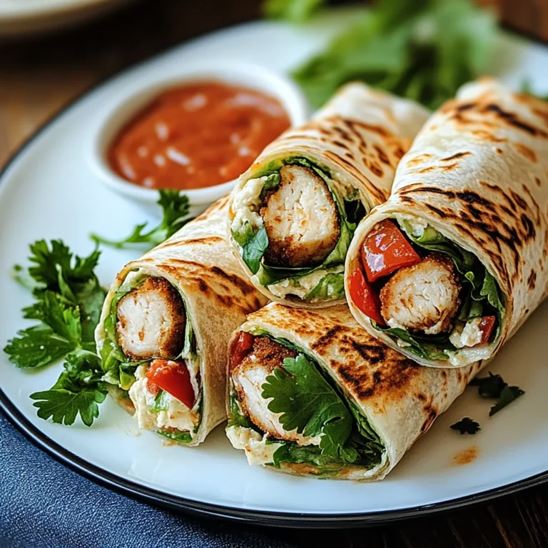 Hähnchen-Wraps mit Blitzsoße: Schnell und lecker genießen