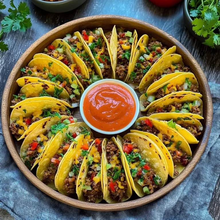 Mini-Tacos mit würziger Hackfleischfüllung: Snack-Dreams …